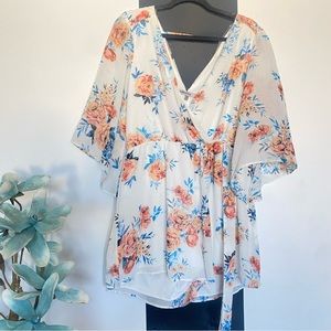 BaileyBlue Flowery Romper
